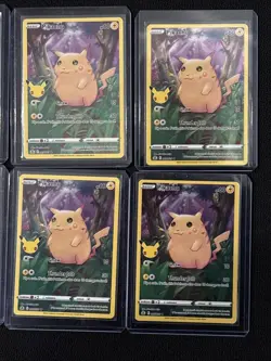 LOT OF 6 Pikachu 005/025 SWSH: Celebrations 25th Anniversary Cards English TCG - Image 3