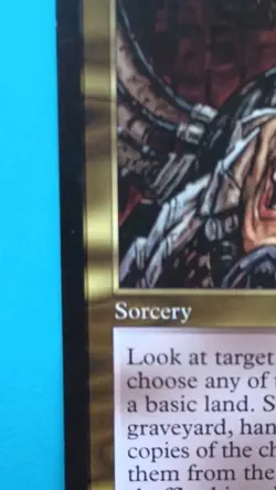 Magic the Gathering MTG Tempest LOBOTOMY X 4 LP/EX ( 1 w ding) U 1997! - Image 3