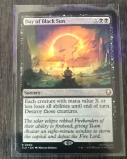 x4 Day of Black Sun #94 Magic Avatar: The Last Airbender (non foil) NM - Image 1