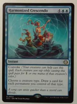 Harmonized Crescendo *Rare* Magic MtG x1 Lorwyn Eclipsed - Image 1
