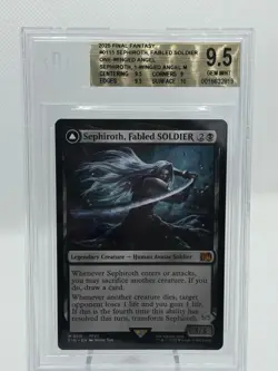 Sephiroth, Fabled SOLDIER Final Fantasy 0115 One Winged Angel Grade 9.5 Gem mint - Image 1