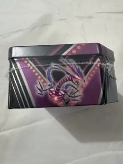 Pokemon TCG V Powers Tin Eternatus V 5 Booster Packs Factory Sealed - N691-692 - Image 3