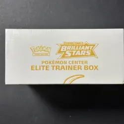 Pokemon TCG: SWSH Brilliant Stars Pokemon Center Exclusive ETB SEALED - Image 4