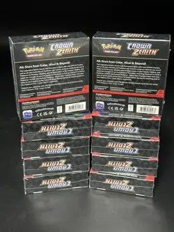 Lot of (10) Pokemon TCG: Crown Zenith Sword & Shield Booster Bundle SEALED - Image 2