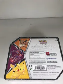 Pokemon TCG V Powers Tin Eternatus V 5 Booster Packs Factory SEALED NEW - Image 5