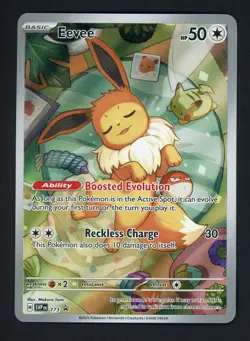 Auction #3 2025 Pokemon SVP EN BSP Prismatic Evolutions ETB #173 Eevee - Image 1