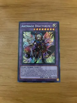 Artmage Diactorus DUAD-EN032 - Yugioh Duelist's Advance Secret Rare 1st Ed - NM - Image 1