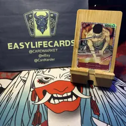 ST01-013 Roronoa Zoro SR Super Pre-Release Starter Deck Straw Hat One Piece TCG - Image 1