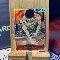 ST01-013 Roronoa Zoro SR Super Pre-Release Starter Deck Straw Hat One Piece TCG - Image 2