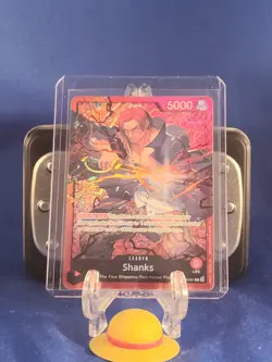 Shanks - OP09-001 - Leader - ST23 - English - Near Mint - One Piece CCG - Image 1