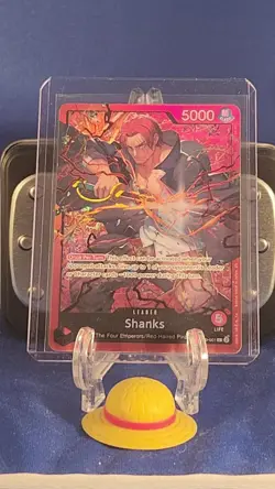 Shanks - OP09-001 - Leader - ST23 - English - Near Mint - One Piece CCG - Image 2