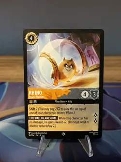 Disney Lorcana - Rhino Hamster 30/204 - Reign of Jafar - Super Rare - Regular - Image 1