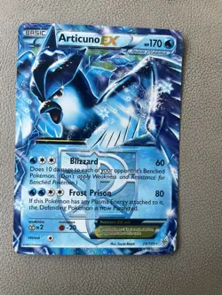 Articuno EX (Team Plasma) 25/135 Plasma Storm Ultra Rare Pokemon TCG MP - Image 2