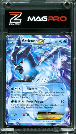 2013 TCG Pokemon #25 Articuno EX 25/135 Holo Full Art Plasma Storm MP - Image 1
