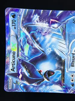 2013 TCG Pokemon #25 Articuno EX 25/135 Holo Full Art Plasma Storm MP - Image 2