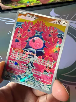 Flamigo - 227/193 - Paldea Evolved - Pokemon LP TCG Card Illustration Rare - Image 4