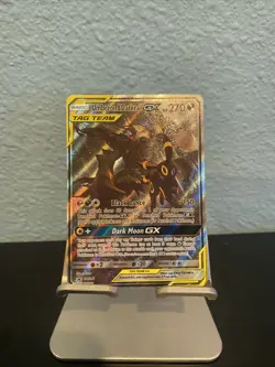 Pokemon TCG Umbreon & Darkrai GX SM241 Tag Team Promo Card Sun & Moon - Image 1