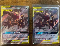 Pokemon TCG Umbreon & Darkrai GX SM241 Sun & Moon Promo Card NM - Image 1