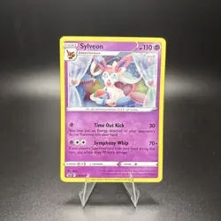 Sylveon SWSH211 - Black Star Promo - Cosmos Holo Pokemon Card - Image 1