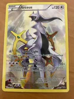 Arceus Full Art XY83 Promo Holo Card - Image 1