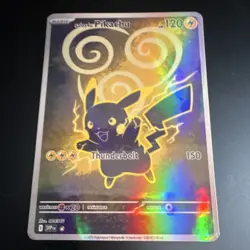 Custom TCG Fan Art Card - Pikachu Holo - Image 1