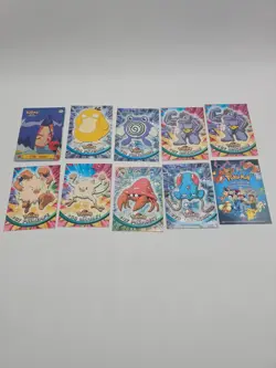 Topps Cards Pokemon - Vintage 1999 - Played Condition - Lot of 10 - Image 1