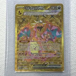 Pokemon TCG Charizard EX Hyper Rare Holo Gold Card 228/197 Sv03: Obsidian Flames - Image 4