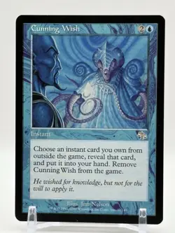Magic The Gathering JUDGEMENT CUNNING WISH 37/143 MTG CCG RARE - Image 1