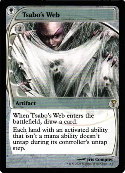 Tsabo's Web (Future Sight) R Mystery Booster 2 143 NM - Image 1