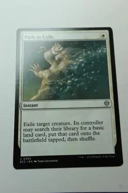 MTG Path to Exile x1- -Lorwyn Eclipsed Commander-Near Mint - Image 1