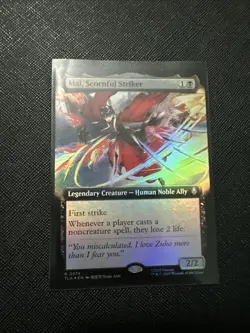 Mai, Scornful Striker (Extended Art) Avatar: The Last Airbender Foil - Image 1