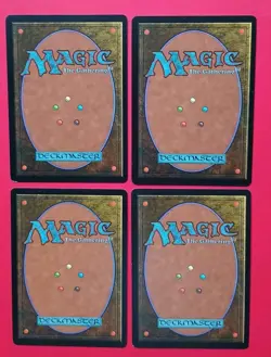 Magic the Gathering MTG Urza's Saga LINGERING MIRAGE X 4 LP/EX U 1998 Nice! - Image 2
