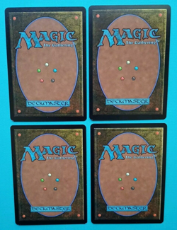 Magic the Gathering MTG Mercadian Masques INTIMIDATION X 4 U VLP/EX 1999! - Image 3