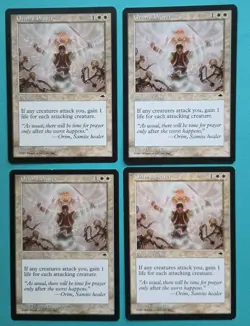 Magic the Gathering MTG Tempest ORIM'S PRAYER X 4 LP/EX U 1997 Nice! - Image 1