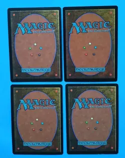 Magic the Gathering MTG Urza's Saga HUMBLE X 4 ( 3 LP/EX & 1 MP) U 1998! - Image 2