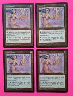 Magic the Gathering MTG Mirage MANA PRISM X 4 LP/EX U 1996 Nice! - Image 1