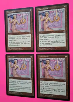 Magic the Gathering MTG Mirage MANA PRISM X 4 LP/EX U 1996 Nice! - Image 2