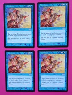 Magic the Gathering MTG Urza's Saga TURNABOUT X 4 NM U 1998! - Image 1