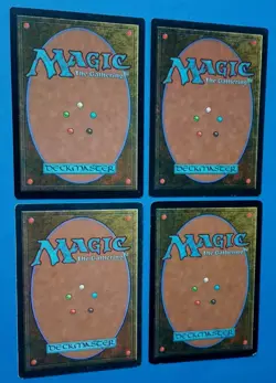 Magic the Gathering MTG Mirage CRIMSON HELLKITE X 4 ( 2 VLP/EX & 2 LP) R 1996! - Image 4