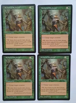 Magic the Gathering MTG Tempest SEEKER OF SKYBREAK X 4 LP/EX C 1997 Nice! - Image 1