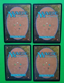 Magic the Gathering MTG Urza's Saga HEAT RAY X 4 LP/EX C 1998 Nice! - Image 2