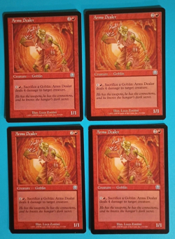 Magic the Gathering MTG Mercadian Masques ARMS DEALER X 4 LP/EX U 1999! - Image 1