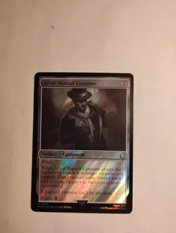 Silver Shroud Costume Surge Foil UB Fallout PIP - Image 1