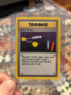 Item Finder 074/102 Base Set Regular Pokemon TCG - Image 1
