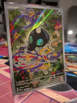 Shroodle 149/132 Pokemon TCG: Mega Evolution Illustration Rare Near Mint (NM) - Image 2