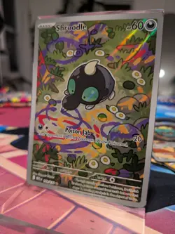 Shroodle 149/132 Pokemon TCG: Mega Evolution Illustration Rare Near Mint (NM) - Image 3