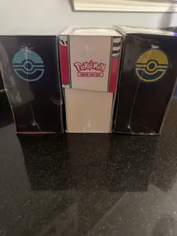 Pokemon TCG Elite Trainer Boxes Lucario White Flare Phantasmal Flames ETB Lot - Image 2
