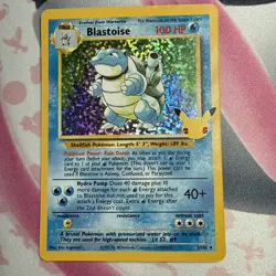 Pokemon TCG - Blastoise 2/102 - Holo Rare - Celebrations Classic Collection - Image 1