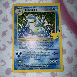 Pokemon TCG - Blastoise 2/102 - Holo Rare - Celebrations Classic Collection - Image 2