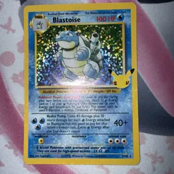 Pokemon TCG - Blastoise 2/102 - Holo Rare - Celebrations Classic Collection - Image 3